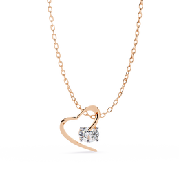 Solivine | 1.09Ct Lab-Grown Diamond Pendant in 14K Gold – Radiant Grace, Forever Yours