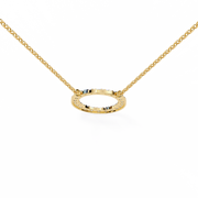 AstraLure | 0.34Ct Lab-Grown Diamond Pendant in 14K Gold – Drawn by Light, Defined by Purpose