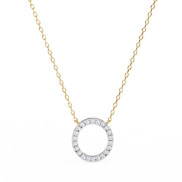 AstraLure | 0.34Ct Lab-Grown Diamond Pendant in 14K Gold – Drawn by Light, Defined by Purpose