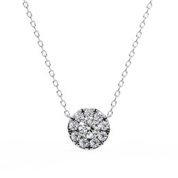 Novaluxe | 0.24Ct Lab-Grown Diamond Pendant in 14K Gold – Timeless Spark, Ethically Refined