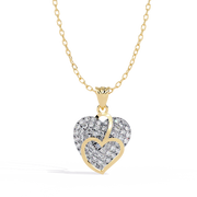 Solastra | 1.80Ct Lab-Grown Diamond Pendant in 14K Gold – Celestial Light, Enduring Love