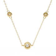 Radiara | 0.07Ct Lab-Grown Diamond Pendant in 14K Gold – Pure Brilliance, Ethical Beauty