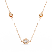 Radiara | 0.07Ct Lab-Grown Diamond Pendant in 14K Gold – Pure Brilliance, Ethical Beauty