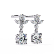 Auralisse | 1.16Ct Lab-Grown Diamond Earrings in 14K Gold – Whispering Light, Consciously Elegant