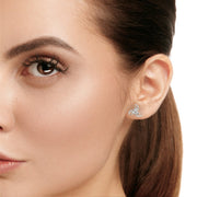 Velanora |  1.38Ct Lab-Grown Diamond Earrings in 14K Gold – Where Grace Meets Glow