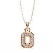 Solivara | 0.16Ct Lab-Grown Diamond Pendant in 14K Gold – Solar Glow, Consciously Captivating