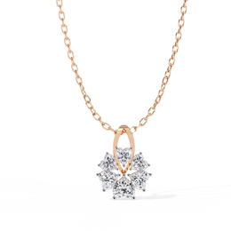 Elarivé | 2.39Ct Lab-Grown Diamond Pendant in 14K Gold – Ethereal Spark, Eternal Grace
