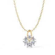 Elarivé | 2.39Ct Lab-Grown Diamond Pendant in 14K Gold – Ethereal Spark, Eternal Grace