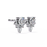 Elurien | 0.68Ct Lab-Grown Diamond Earrings in 14K Gold – Celestial Grace, Ethically Refined