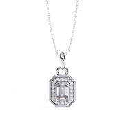 Lustravia | 0.93Ct Lab-Grown Diamond Pendant in 14K Gold – Eternal Glow, Thoughtfully Created