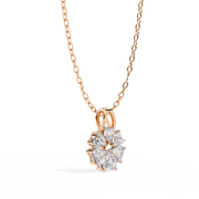 Elarivé | 2.39Ct Lab-Grown Diamond Pendant in 14K Gold – Ethereal Spark, Eternal Grace