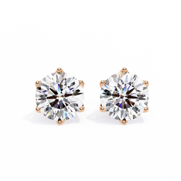 Auristelle | 2.62Ct Lab-Grown Diamond Earrings in 14K Gold – Star-Kissed Sparkle, Consciously Crafted
