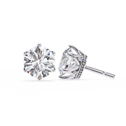 Auristelle | 2.62Ct Lab-Grown Diamond Earrings in 14K Gold – Star-Kissed Sparkle, Consciously Crafted