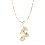 Nuvielle | 1.12Ct Lab-Grown Diamond Pendant in 14K Gold – Celestial Light, Everlasting Grace