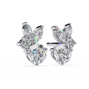 Lunavera | 1.43Ct Lab-Grown Diamond Earrings in 14K Gold – Luminous Charm, Ethically Refined