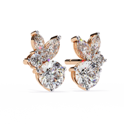 Lunavera | 1.43Ct Lab-Grown Diamond Earrings in 14K Gold – Luminous Charm, Ethically Refined