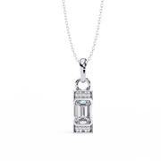 Glintara | 1.05Ct Lab-Grown Diamond Pendant in 14K Gold – Radiant Spark, Mindful Luxury