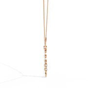 Virelune | 0.73Ct Lab-Grown Diamond Pendant in 14K Gold – Lunar Light, Eternal Grace