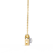 Auralithia | 0.30Ct Lab-Grown Diamond Pendant in 14K Gold – Light Reimagined, Consciously Yours