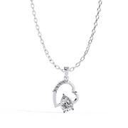 Lucentelle | 0.97Ct Lab-Grown Diamond Pendant in 14K Gold – Inner Glow, Infinite Grace