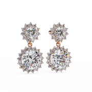 Solenyra | 1.37Ct Lab-Grown Diamond Earrings in 14K Gold – Glimmering Balance, Consciously