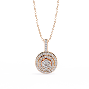 Aureliant | 0.26Ct Lab-Grown Diamond Pendant in 14K Gold – Radiant Purity, Ethically Crafted