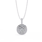 Aureliant | 0.26Ct Lab-Grown Diamond Pendant in 14K Gold – Radiant Purity, Ethically Crafted