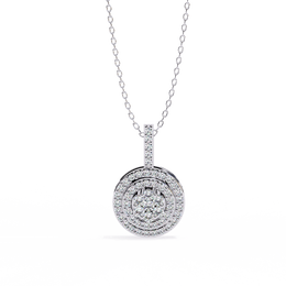 Aureliant | 0.26Ct Lab-Grown Diamond Pendant in 14K Gold – Radiant Purity, Ethically Crafted