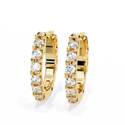 Seraphyne | 0.36Ct Lab-Grown Diamond Earrings in 14K Gold – Ethereal Light, Consciously Adorned