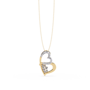 Solévana | 0.36Ct Lab-Grown Diamond Pendant in 14K Gold – Eternal Radiance, Gracefully Yours