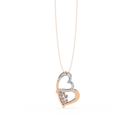 Solévana | 0.36Ct Lab-Grown Diamond Pendant in 14K Gold – Eternal Radiance, Gracefully Yours