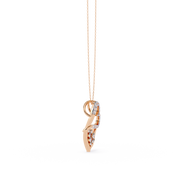 Solévana | 0.36Ct Lab-Grown Diamond Pendant in 14K Gold – Eternal Radiance, Gracefully Yours