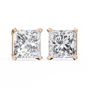 Sylveria | 3.04Ct Lab-Grown Diamond Earrings in 14K Gold – Ethereal Light, Consciously Adorned