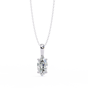 Velarien | 0.93Ct Lab-Grown Diamond Pendant in 14K Gold – Ethereal Fire, Consciously Forged