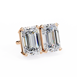 Aetherlyn | 2.39Ct Lab-Grown Diamond Earrings in 14K Gold – Celestial Spark, Ethically Defined
