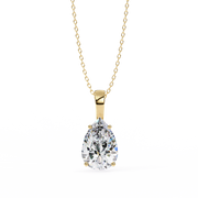 Virellia | 2.06Ct Lab-Grown Diamond Pendant in 14K Gold – Radiant Harmony, Ethically Crafted