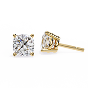 Caltheria | 2.33Ct Lab-Grown Diamond Earrings in 14K Gold – Radiant Purity, Consciously Designed