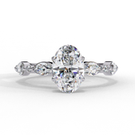 Auralithé | 2.10Ct Lab-Grown Diamond Ring in 14K Gold
