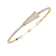 Auravelle | 0.55Ct Lab-Grown Diamond Bracelet in 14K Gold – Ethereal Shine, Responsibly Crafted