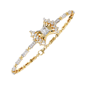 Luminara | 1.65Ct Lab-Grown Diamond Bracelet in 14K Gold – Radiant Grace, Responsibly Made
