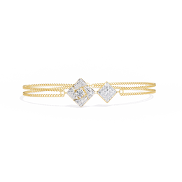 Virellian | 0.54Ct Lab-Grown Diamond Bracelet in 14K Gold – Timeless Flow, Ethically Refined