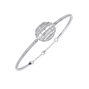 Celestara | 0.66Ct Lab-Grown Diamond Bracelet in 14K Gold – Stellar Light, Consciously Elegant
