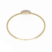 Celestara | 0.66Ct Lab-Grown Diamond Bracelet in 14K Gold – Stellar Light, Consciously Elegant