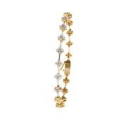 Solenyra | 0.23Ct Lab-Grown Diamond Bracelet in 14K Gold – Luminous Drift, Ethically Born