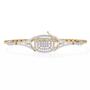 Oravelle | 1.07Ct Lab-Grown Diamond Bracelet in 14K Gold – Whispered Sparkle, Consciously Refined
