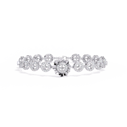 Sylvarine | 2.16Ct Lab-Grown Diamond Bracelet in 14K Gold – Liquid Radiance, Ethically Adorned