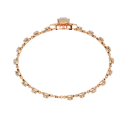 Virellia | 2.11Ct Lab-Grown Diamond Bracelet in 14K Gold – Eternal Glow, Ethically Crafted