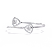 Aurielle | 1.35Ct Lab-Grown Diamond Bracelet in 14K Gold – Golden Light, Consciously Woven