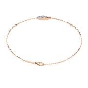 Seraphyne | 0.29Ct Lab-Grown Diamond Bracelet in 14K Gold – Divine Radiance, Ethically Forged