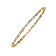 Lumirelle | 0.45Ct Lab-Grown Diamond Bracelet in 14K Gold – Soft Brilliance, Responsibly Captured